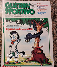Guerin sportivo 2 1977-Napoli-Herrera-Giagnoni-NO poster Muraro-Film campionato