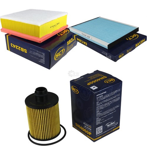 Sct filter set - set, opel