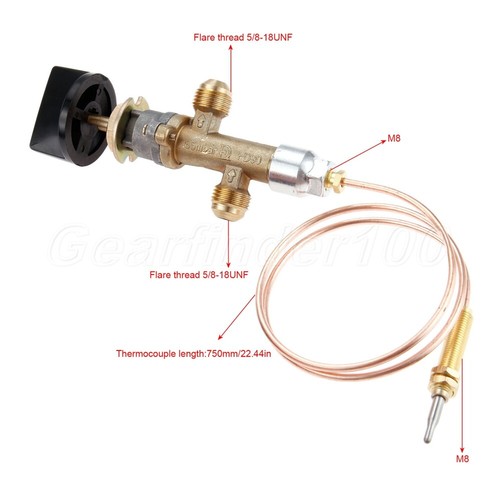 Valvola controllo gas con - valvola,