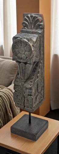 Antico legno supporto - in,