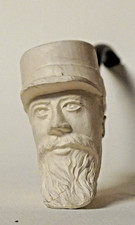 Pipa schiuma di mare intagliata - 20 cm