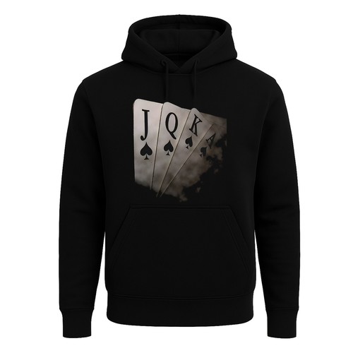Felpa con cappuccio - , poker