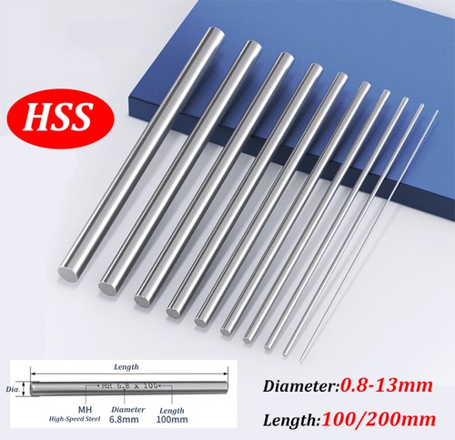 Bastone tondo acciaio hss - bastone,