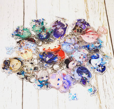 Genshin Impact Portachiavi Acrilico, Ciondolo Genshin Impact, 0133-0155