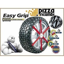 CATENE NEVE MICHELIN COMPOSITE EASY GRIP H12 RUOTA 15 MISURA 185/60-15 FRP