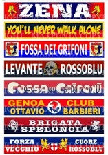 GENOA 8 ADESIVI PLASTIFICATI "