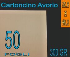 50 FOGLI A3+ A3PLUS 329 X 483 carta CARTONCINO AVORIO x STAMPANTE LASER INKJET