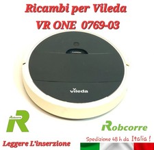 Ricambi per Robot Vileda VR One 0769-03 Ruota Motore Scheda Motorino Sensori 