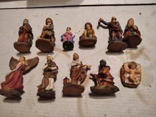 LOTTO STATUINE DEL PRESEPE - RESINA- ALTEZZA 5 CM