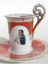 Royal Vienna Napoleone Tazzina Con Piattino Antiquariato Modernariato Porcellana