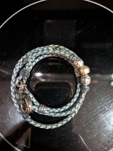 Bracciale avvolgente pelle - avvolgente, in