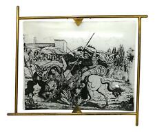 lampada da muro applique in vetro convesso design fornasetti - style anni 50