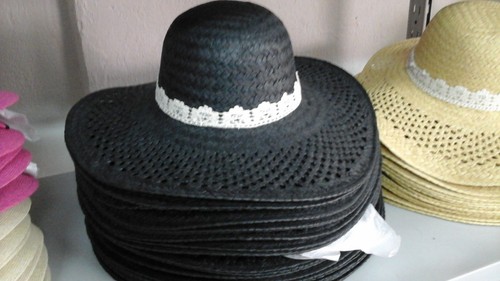 Cappello nero elegante - cappello,