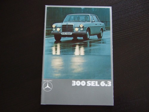 Mercedes depliant 300sel - mercedes,