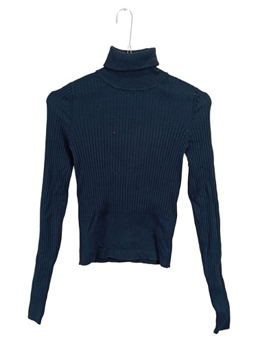 Zara maglione donna blu collo - zara,