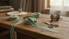 Nastro Galon verde sporco