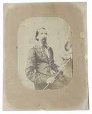 Fotografia Luigi Stabilini di Vidigulfo patriota risorgimentale - 1870 ca.