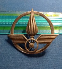VECCHIO FREGIO PER BASCO DISTINTIVO MILITARE TRAMAT ESERCITO DIVISA POSTWW2