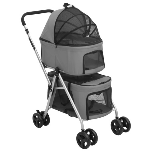 Carrello per cani pieghevole - carrello,