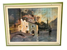 Lorenzetti quadro dipinto ad olio vintage anni 70 per le misure vedi foto.