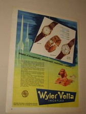 WYLER VETTA INCAFLEX WATCH