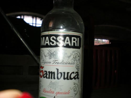 Sambuca massari bottiglia - sambuca,