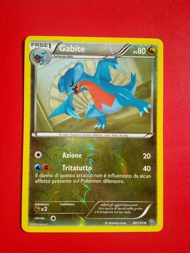 Pokemon card gabite - pokemon, dei