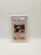 Pokemon Dark Charizard 4/82 Team Rocket PSA 7 Cosmos Holo Near Mint ENG