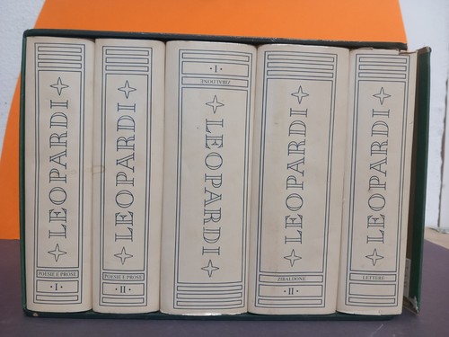 Leopardi zibaldone lettere - zibaldone,