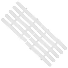  2 Pcs Recinzione Pvc Giardino