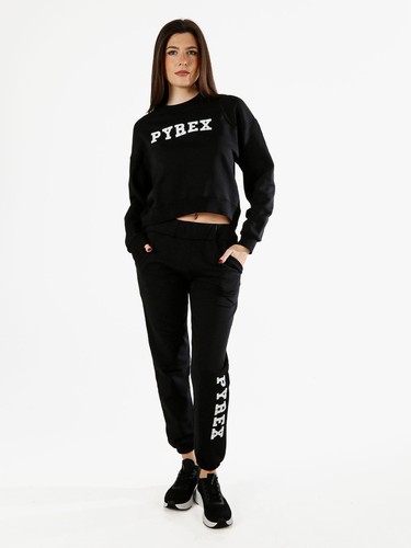 Pyrex felpa donna oversize - oversize, con