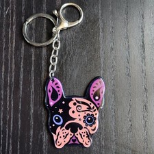 PORTACHIAVI BULLDOG FRANCESE