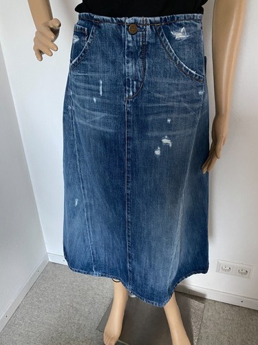 Gonna jeans midi liu w26 - midi, jo