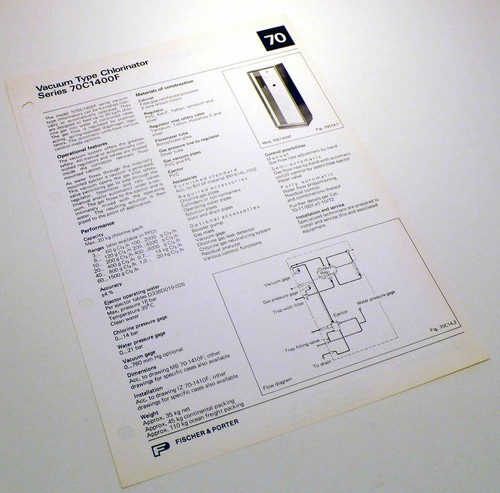 Fischer porter vacuum type - porter,
