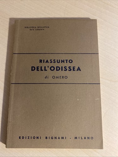 Riassunto dell odissea - riassunto, dell'odissea