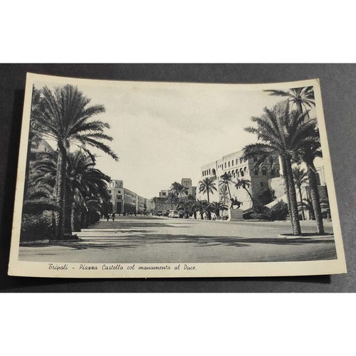 Cartolina tripoli piazza - tripoli,