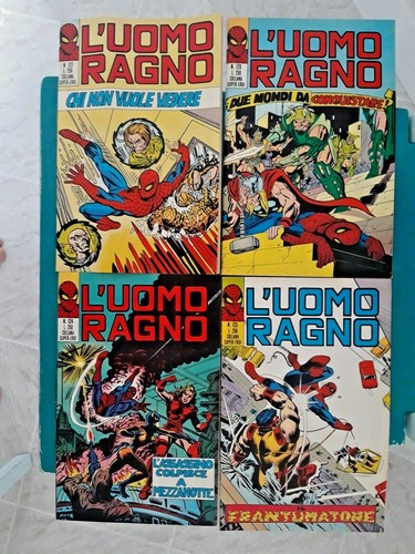 Uomo ragno lotto albi - l'uomo, 4
