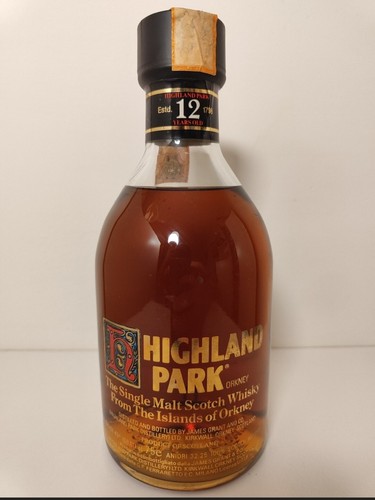 1979 whisky highland park 12 - whisky,