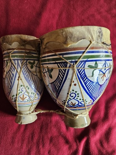 Bongo tamburi ceramica - in,