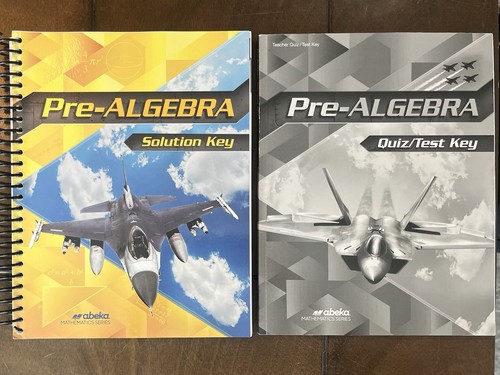 Abeka pre algebra solution - pre-algebra, key