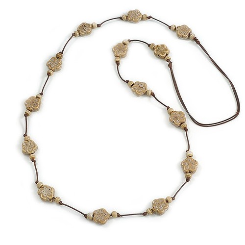 Collana antica ceramica - collana, in