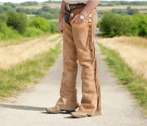 Uomo western cowboy pelle - cowboy,