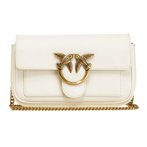 Pinko borsa clutch mini bianca