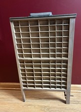 Cassettoera vintage in legno