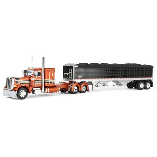 Dcp peterbilt 379 flat - dcp, 1/64
