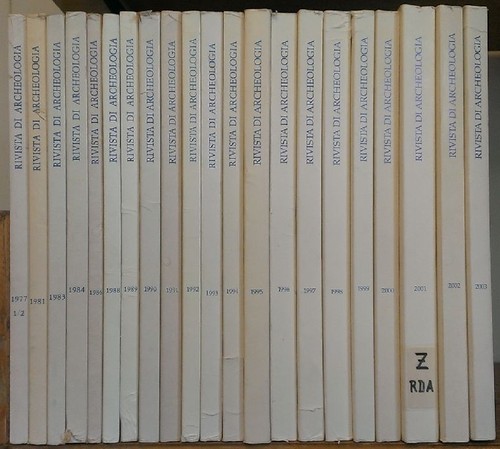Rivista archeologia - rivista, di