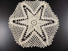 Vintage HANDMADE CROCHET DOILY