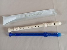 FLAUTO ANGEL RECORD + YAMAHA Strumenti Musicali MUSICA Coppia FLAUTI Usati !