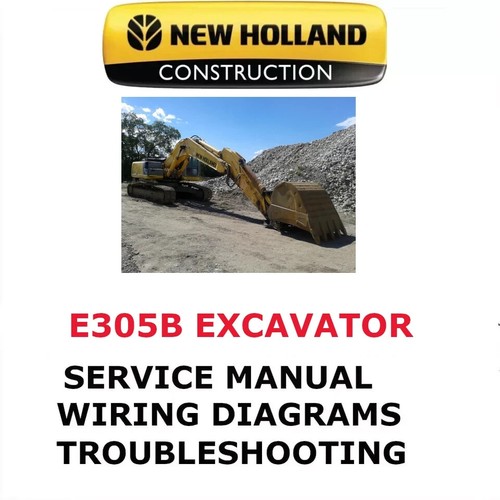 New holland e305b escavatore - new,