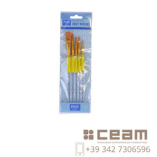 SET 5 PZ. PENNELLI FINI PER DECORAZIONE - PME 